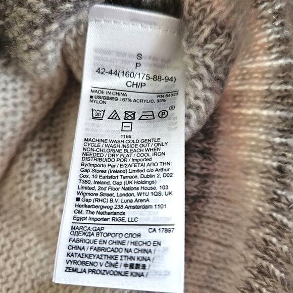 GAP Forever Cozy Sweater Crew Neck Space Dye Long Sleeve - size S - NWOT - Picture 7 of 7